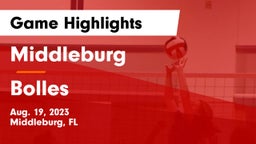 Middleburg  vs Bolles Game Highlights - Aug. 19, 2023