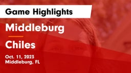 Middleburg  vs Chiles Game Highlights - Oct. 11, 2023