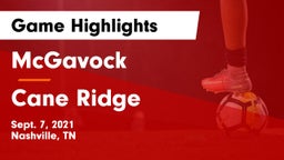 McGavock  vs Cane Ridge  Game Highlights - Sept. 7, 2021