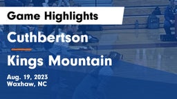 Cuthbertson  vs Kings Mountain  Game Highlights - Aug. 19, 2023