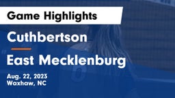 Cuthbertson  vs East Mecklenburg  Game Highlights - Aug. 22, 2023