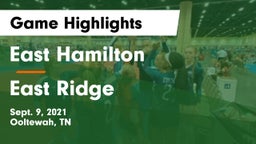 East Hamilton  vs East Ridge Game Highlights - Sept. 9, 2021