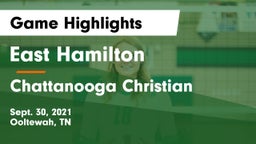 East Hamilton  vs Chattanooga Christian  Game Highlights - Sept. 30, 2021