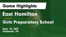 East Hamilton  vs Girls Preparatory School Game Highlights - Sept. 10, 2022
