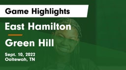 East Hamilton  vs Green Hill  Game Highlights - Sept. 10, 2022