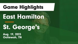 East Hamilton  vs St. George's  Game Highlights - Aug. 19, 2023