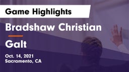 Bradshaw Christian  vs Galt Game Highlights - Oct. 14, 2021