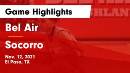 Bel Air  vs Socorro  Game Highlights - Nov. 12, 2021