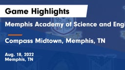 Memphis Academy of Science and Engineering  vs Compass Midtown, Memphis, TN Game Highlights - Aug. 18, 2022