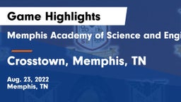 Memphis Academy of Science and Engineering  vs Crosstown, Memphis, TN Game Highlights - Aug. 23, 2022