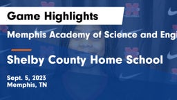 Memphis Academy of Science and Engineering  vs Shelby County Home School Game Highlights - Sept. 5, 2023