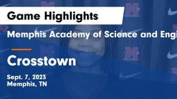 Memphis Academy of Science and Engineering  vs Crosstown Game Highlights - Sept. 7, 2023