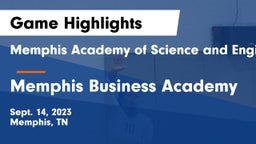 Memphis Academy of Science and Engineering  vs Memphis Business Academy Game Highlights - Sept. 14, 2023