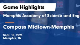 Memphis Academy of Science and Engineering  vs Compass Midtown-Memphis Game Highlights - Sept. 18, 2023