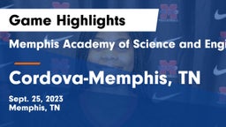 Memphis Academy of Science and Engineering  vs Cordova-Memphis, TN Game Highlights - Sept. 25, 2023