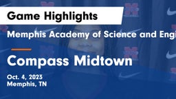 Memphis Academy of Science and Engineering  vs Compass Midtown Game Highlights - Oct. 4, 2023