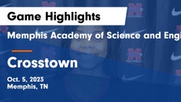 Memphis Academy of Science and Engineering  vs Crosstown Game Highlights - Oct. 5, 2023