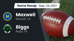 Recap: Maxwell  vs. Biggs  2021