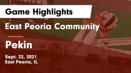 East Peoria Community  vs Pekin  Game Highlights - Sept. 23, 2021