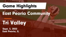 East Peoria Community  vs Tri Valley Game Highlights - Sept. 3, 2022
