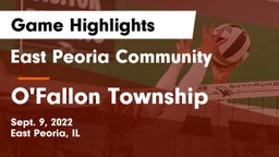 East Peoria Community  vs O'Fallon Township  Game Highlights - Sept. 9, 2022
