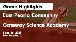 East Peoria Community  vs Gateway Science Academy  Game Highlights - Sept. 16, 2023