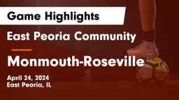 East Peoria Community  vs Monmouth-Roseville  Game Highlights - April 24, 2024