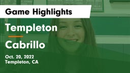 Templeton  vs Cabrillo  Game Highlights - Oct. 20, 2022