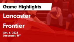 Lancaster  vs Frontier  Game Highlights - Oct. 6, 2022