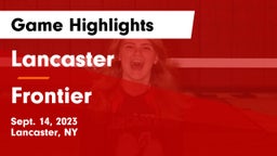 Lancaster  vs Frontier  Game Highlights - Sept. 14, 2023