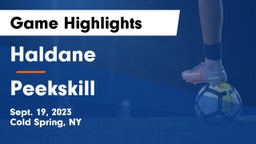 Haldane  vs Peekskill  Game Highlights - Sept. 19, 2023