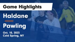 Haldane  vs Pawling  Game Highlights - Oct. 10, 2023