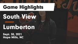 South View  vs Lumberton  Game Highlights - Sept. 30, 2021