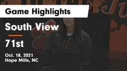South View  vs 71st Game Highlights - Oct. 18, 2021
