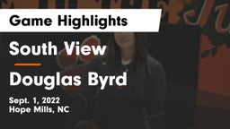 South View  vs Douglas Byrd Game Highlights - Sept. 1, 2022