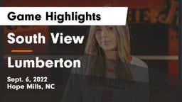 South View  vs Lumberton  Game Highlights - Sept. 6, 2022