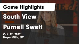 South View  vs Purnell Swett  Game Highlights - Oct. 17, 2022