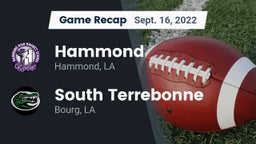 Recap: Hammond  vs. South Terrebonne  2022