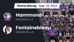 Recap: Hammond  vs. Fontainebleau  2023