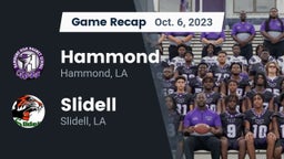 Recap: Hammond  vs. Slidell  2023