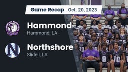 Recap: Hammond  vs. Northshore  2023