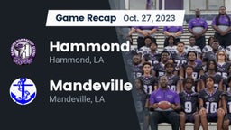 Recap: Hammond  vs. Mandeville  2023