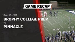 Recap: Brophy College Prep  vs. Pinnacle  2015