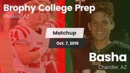 Matchup: Brophy College Prep vs. Basha  2016