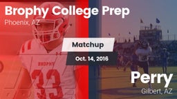 Matchup: Brophy College Prep vs. Perry  2016
