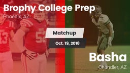 Matchup: Brophy College Prep vs. Basha  2018