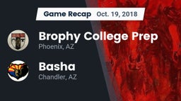 Recap: Brophy College Prep  vs. Basha  2018