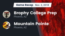 Recap: Brophy College Prep  vs. Mountain Pointe  2018