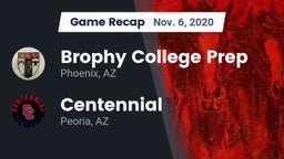 Recap: Brophy College Prep  vs. Centennial  2020