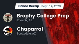 Recap: Brophy College Prep  vs. Chaparral  2023